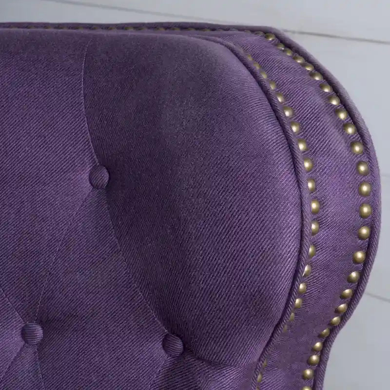 Fauteuil inclinable à dossier capitonné et accoudoirs arrondis, profitez d'un confort cocooning
