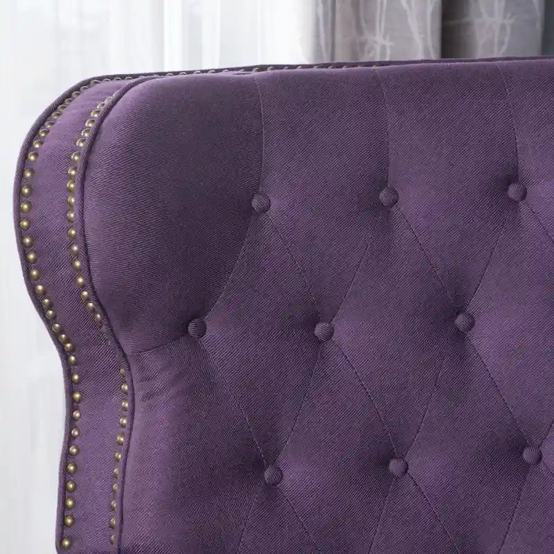 Fauteuil inclinable à dossier capitonné et accoudoirs arrondis, profitez d'un confort cocooning