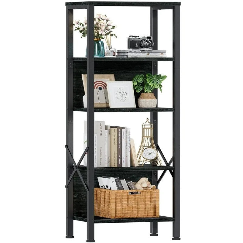 Étagère haute à 5 niveaux - 14.9P x 10.6L x 55.1H