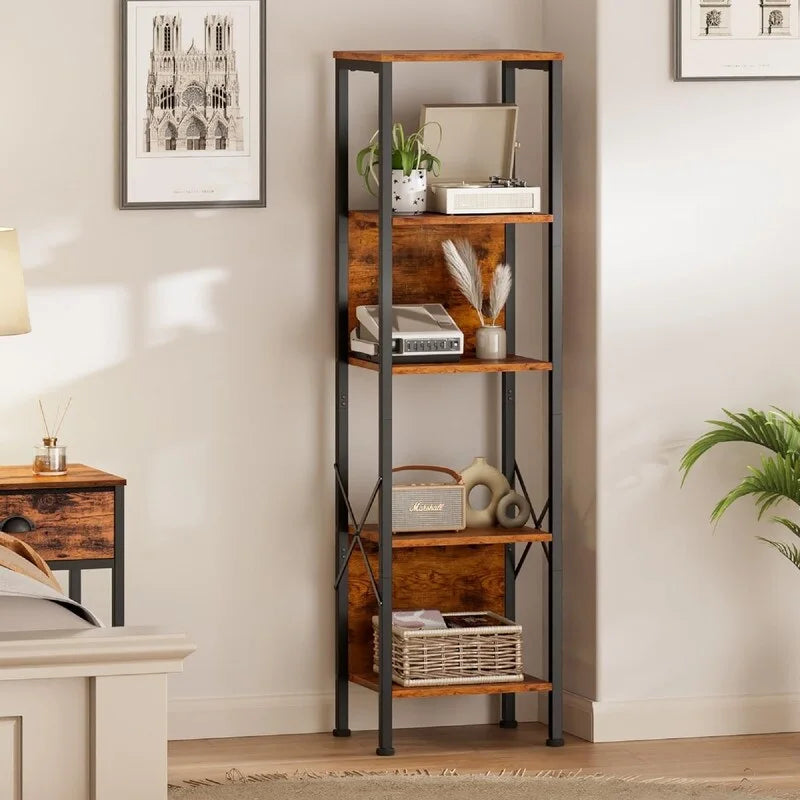 Étagère haute à 5 niveaux - 14.9P x 10.6L x 55.1H