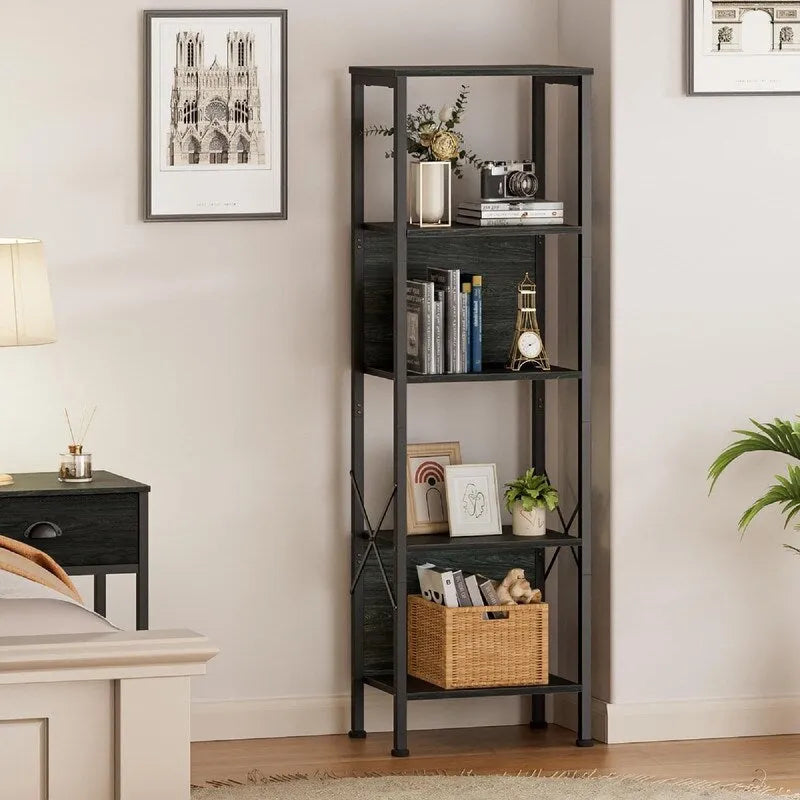Étagère haute à 5 niveaux - 14.9P x 10.6L x 55.1H