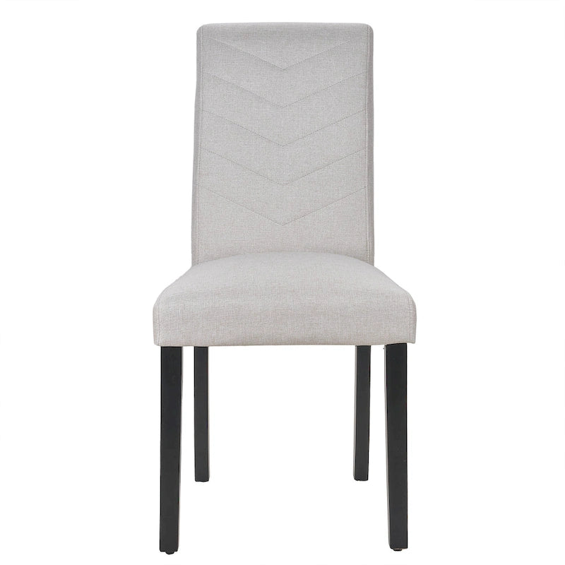 Chaises de salle à manger capitonnées, lot de 6 Chaises de salle à manger capitonnées classiques Parson, chaises Parson modernes 37