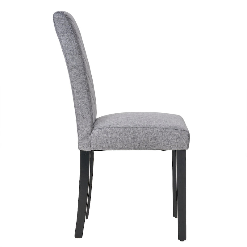 Chaises de salle à manger capitonnées, lot de 6 Chaises de salle à manger capitonnées classiques Parson, chaises Parson modernes 37