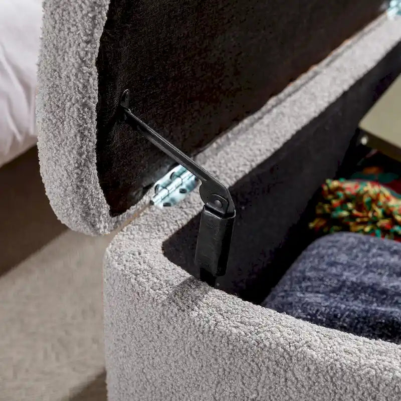 Banc de rangement ottoman pour le bout du lit