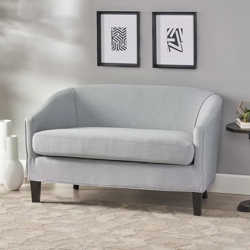 Causeuse en tissu