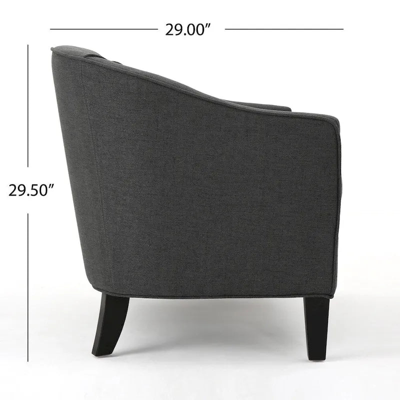 Causeuse en tissu