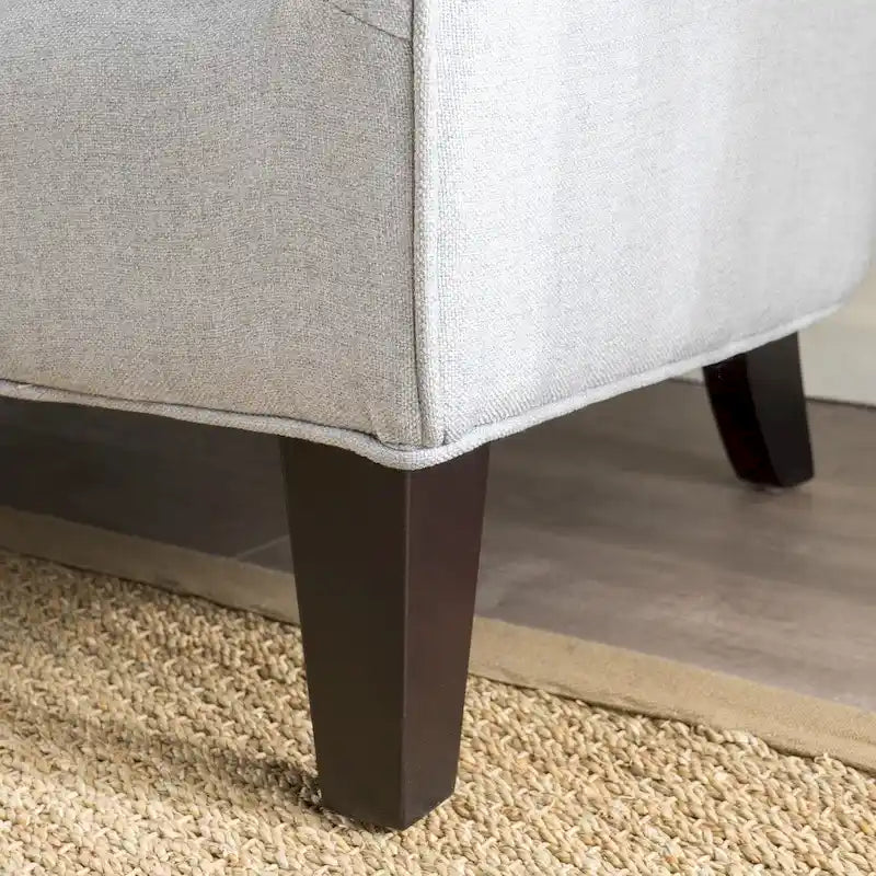 Causeuse en tissu