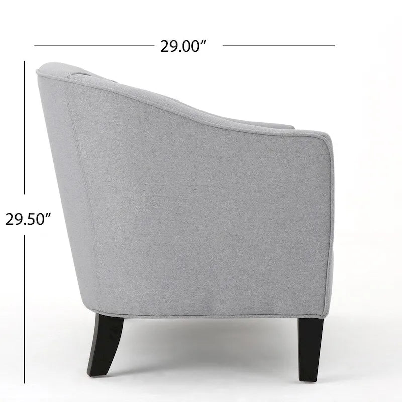 Causeuse en tissu
