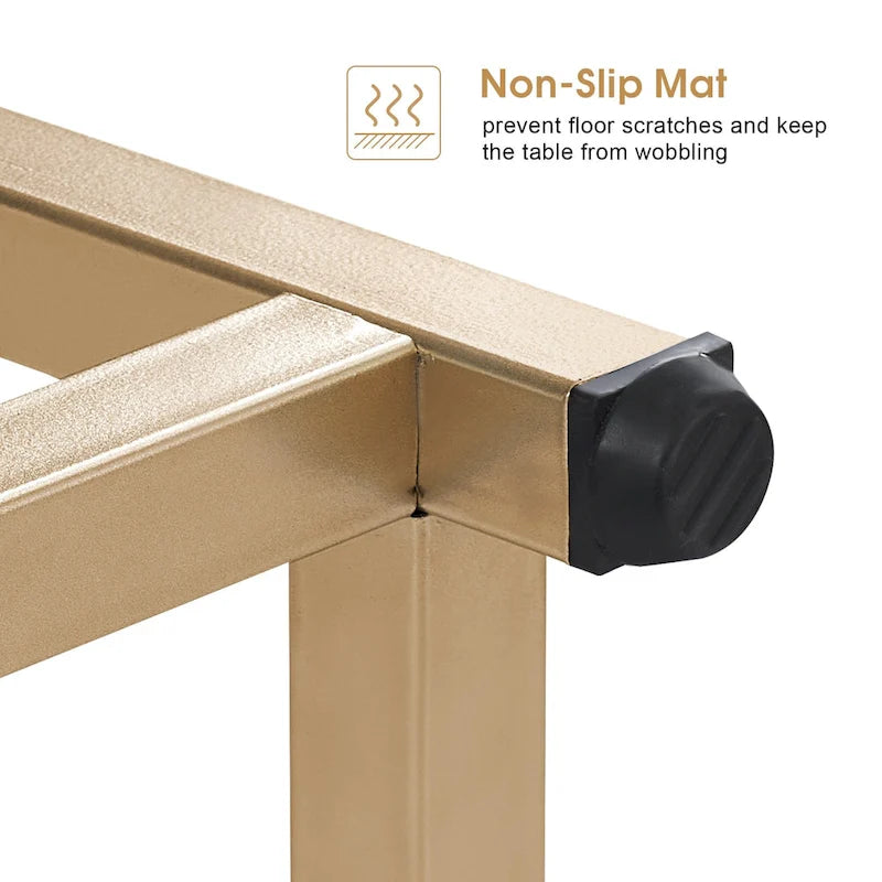 Console étroite avec étagère de rangement pour le salon, - 2,29 m x 3,28 m