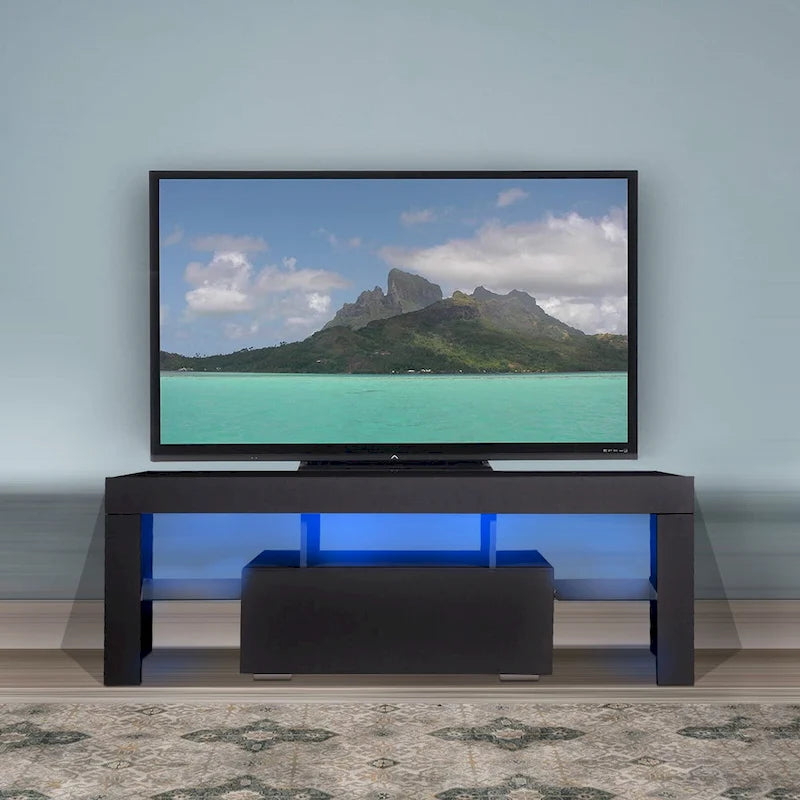 Télévision LED moderne de 51 pouces avec rangement