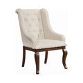 Chaises de salle à manger capitonnées (lot de 2)