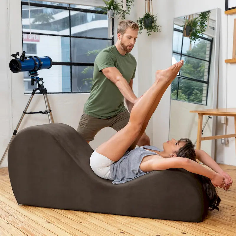 Chaise longue de yoga