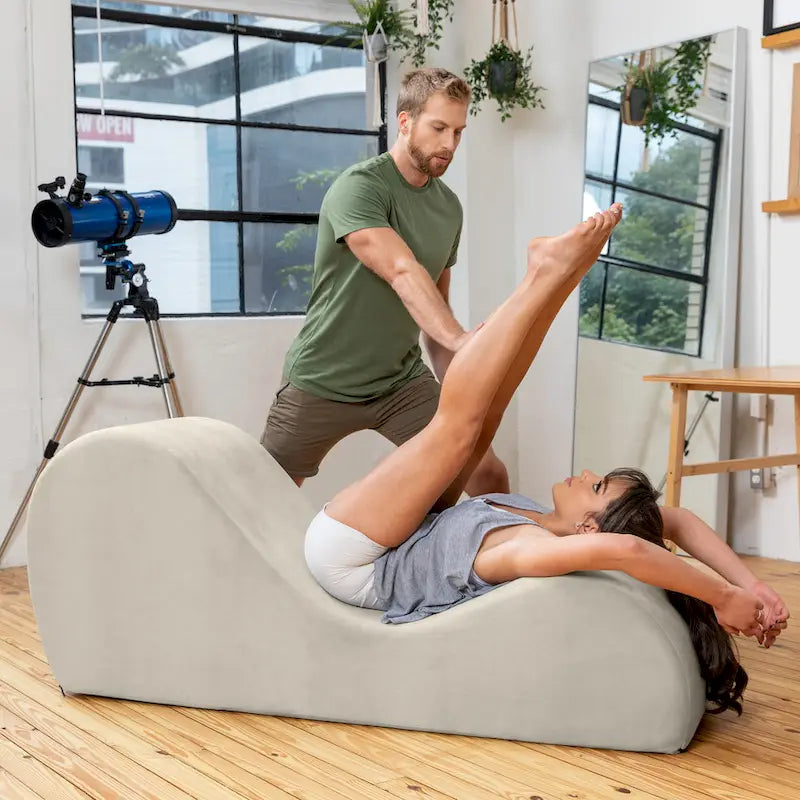 Chaise longue de yoga