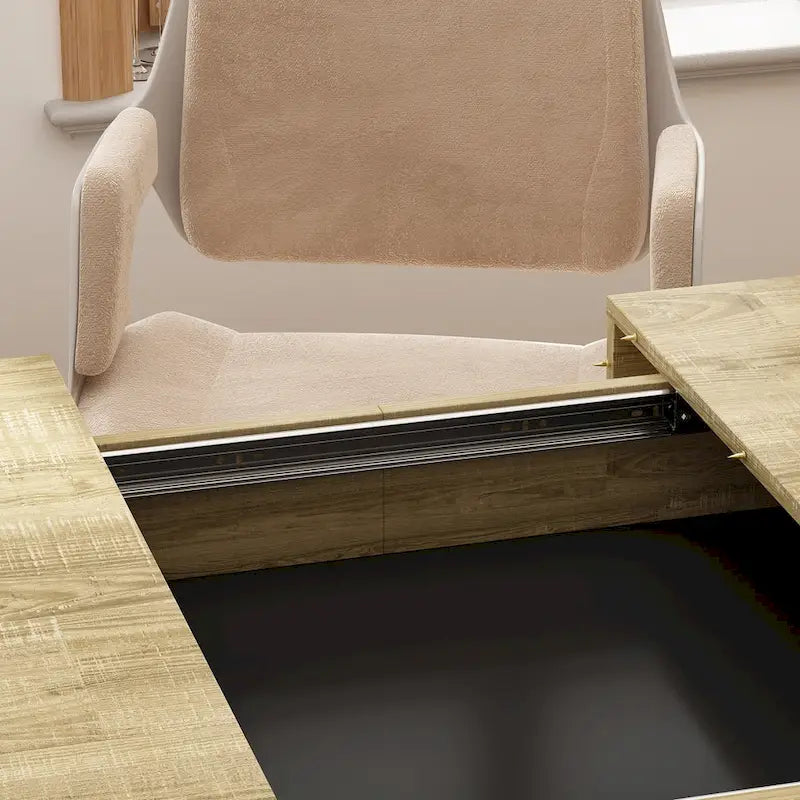 Table extensible 78,7 W – Table de salle à manger – Table de réunion – Poste de travail