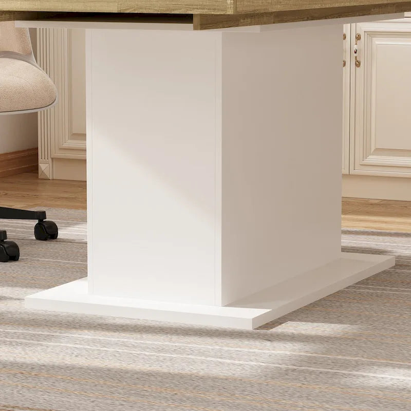 Table extensible 78,7 W – Table de salle à manger – Table de réunion – Poste de travail