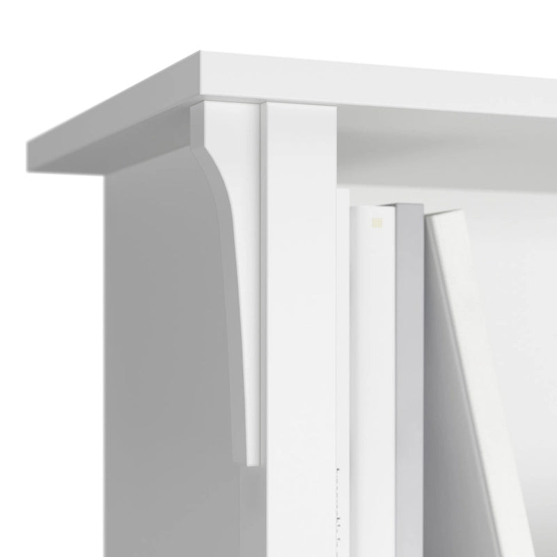 Bureau en L de 60 W avec meuble de rangement supérieur