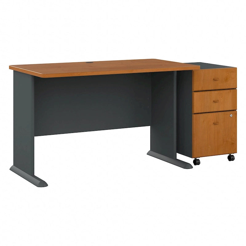 Bureau Série A 48W avec classeur mobile