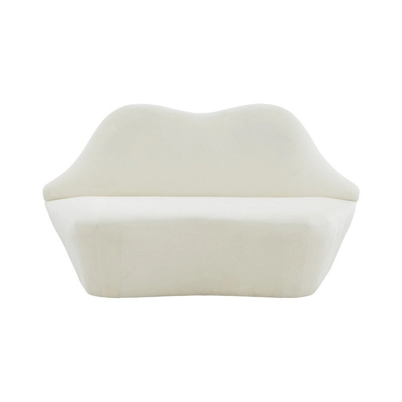 Divan en velours Lèvres - 67,7L x 29,1P x 36H