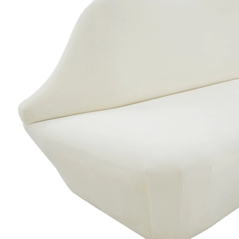 Divan en velours Lèvres - 67,7L x 29,1P x 36H