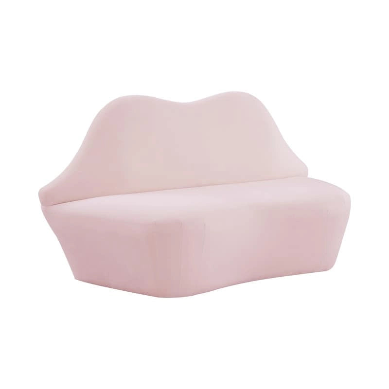 Divan en velours Lèvres - 67,7L x 29,1P x 36H