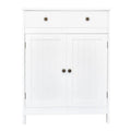 FCH Bathroom Freestanding Double Door Storage Cabinet