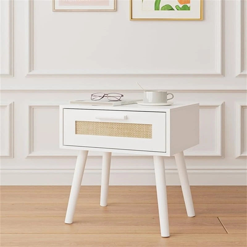 Tables de chevet en bois pour chambres à coucher - 11,81P x 15,35L x 19,69H