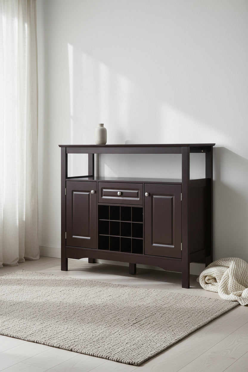 Coffee Bar Cabinet - 15.75D x 45.75W x 32.5H