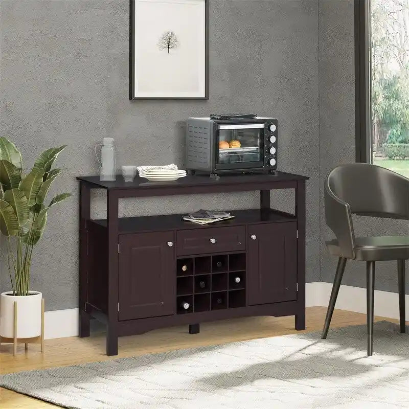 Meuble de bar à café - 15,75P x 45,75L x 32,5H