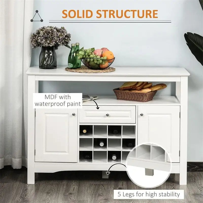 Meuble de bar à café - 15,75P x 45,75L x 32,5H